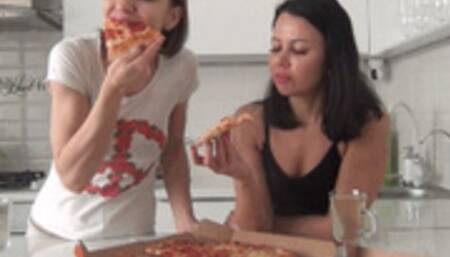 2 huge bellies after overeating 2 (E)