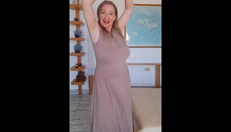 I am dancing without underwear