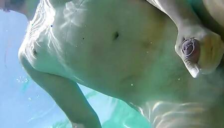 Horny Dick under water