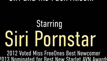 Alison Tyler's natural tits smut by Siri Pornstar