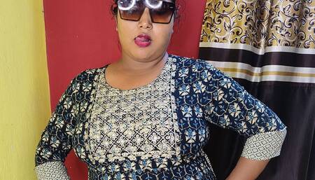 Indian peeing at her home