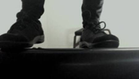 Teenie Spying on Giantess Working out POV