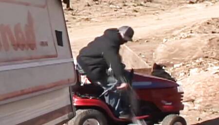 Naked blonde Leah Luv anal fucks with big cock.