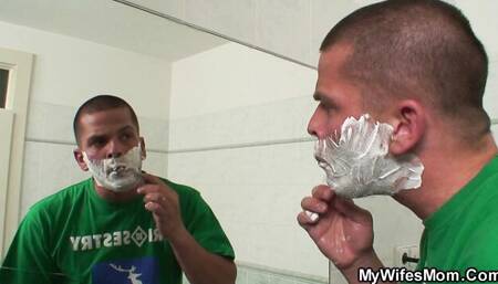 Mywifesmom movie with exciting bedmate from My Wifes Mom