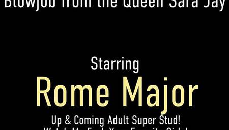 Gambling Sara Jay and Rome Major at blowjob porn