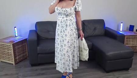 A creamy cam show for hubby