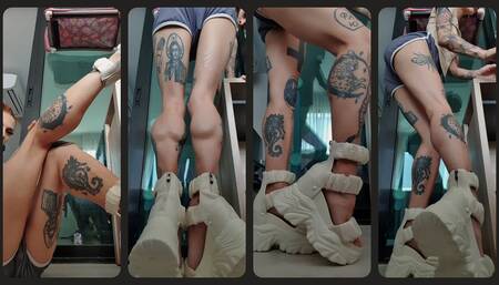 Sexy Calves Athletic Legs