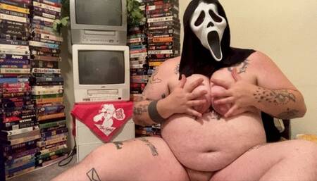 Ghostface Jerks Off with Hitachi