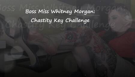 Boss Whitney Morgan Chastity Challenge - Dangle Ignore Pt2 - wmv