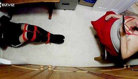 Footballer kept bound and gagged in room 1- Topofthepot