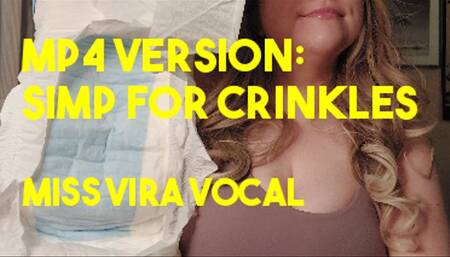 MP4 VERSION: DIAPER LOVER ASMR- Simp for Crinkles