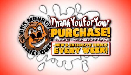 ANGLE 4of6 Skinny Twink Ass To Mouth after big loose farting butthole swallows giant footlong dildo to the balls and back