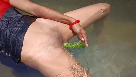 Village Girl Enjoying Nude in The Water Tank in Hot Summer - so Hot Sexy Desi Girl