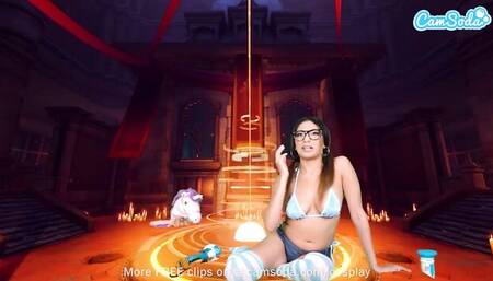 Doll's masturbation clip