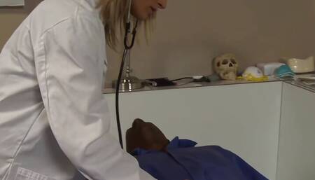 Travel insurance doctor seduce her black patient