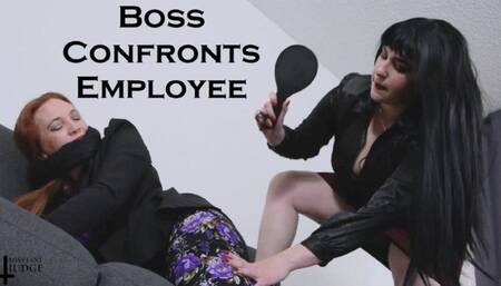 Boss Confronts Employee