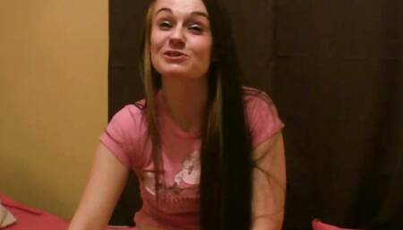 Cute Young Party Whore Ghetto Fuck Two Dirty Dicks in Trailer Bedroom Yappy Bang!