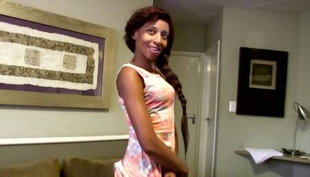 Cute Black Amateur First Time Job Interview HARDCORE Fuck And Facial