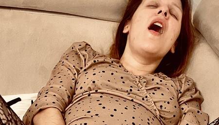 Masturbation of Polish pregnant girl - Part 2