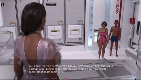 Futanari Universe - Part 1 - Vespera and Coki Had a Fight - Johannes Touched Vespera and She Cum
