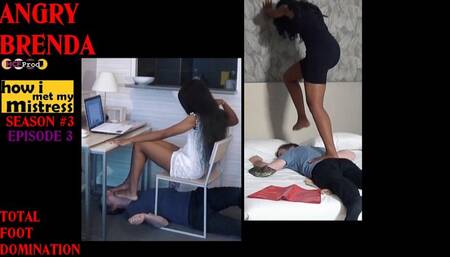 FOOT DOMINATION by EBONY YOUNG DOMINA BRENDA EPISODE 03