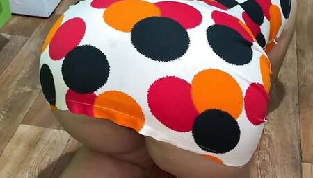 A thick cock easily enters a big ass MILF