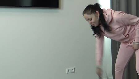 Old beating victim of the sadistic home help!