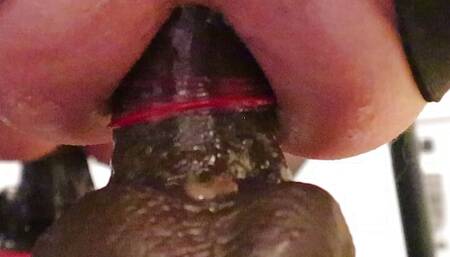 dildo riding action