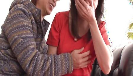 A frustrated mature woman appears in AV for happiness and pleasure