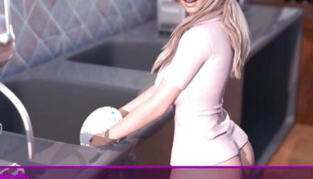 Freeloading Family #7 Melody Love That I Fucked Her in the Ass and Pussy