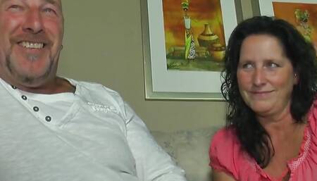 Curvy Black Haired MILF Next Door With Big Ass and Saggy Tits Wants a MMF Threesome