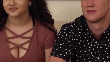 Sofia and Oliver having sex for the first time ever on camera for Hussie Auditions!