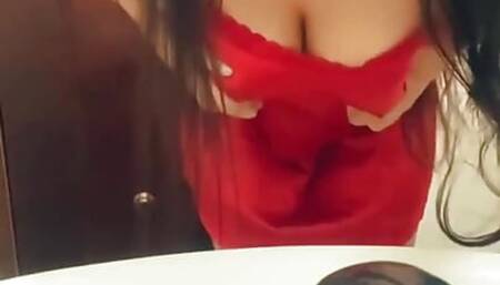 Sharmta Arab Egypt wife by amazing lingerie cheating on husband with his friend fuck me hard