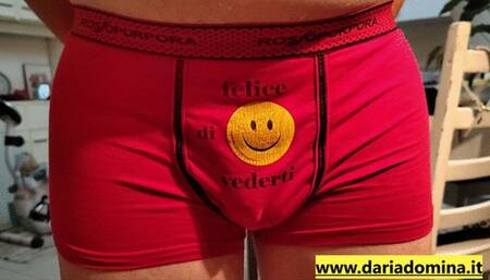 YOUR ASS HAS TO BECOME AS RED AS YOUR RED PANTS - DOUBLE SPANKING DOSE IT HD DOPPIA DOSE DI SCULACCIATE