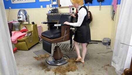 Bare Dirty Feet and Freshly Cut Hair and Stockings and Heels