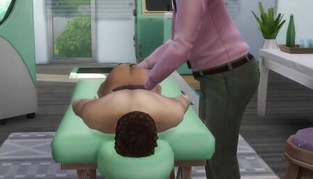 Fuck Boy having fun with two old Doctors - WhickedWhims