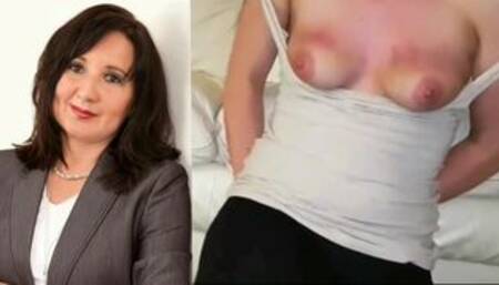 Cheating MILF is blackmailed into BDSM pain