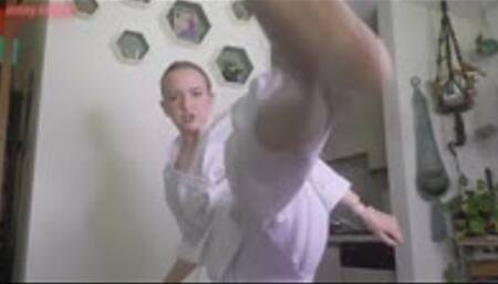 Dominating My Karate Pet into Submission