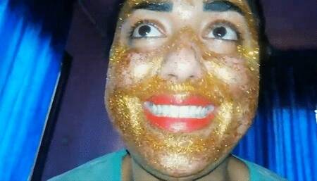 Show my teeth and mouth