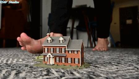 FBC B CAM sandal crush footage! Part 2 - MOV