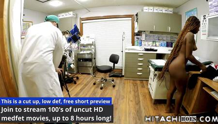 Ebony Freshman Giggles Gets Mandatory Orgasms By Doctor Tampa & Nurse Aria Nicole Like All New Student! Movie At HitaciHoesCp,