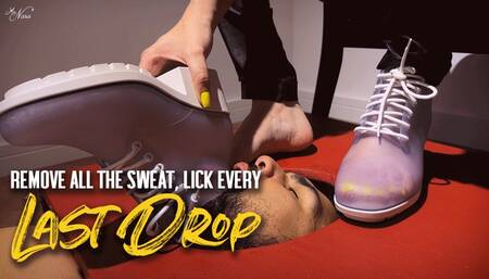 Nara makes Hex lick sweat straight from her plastic transparente boot (720 EN-sub)