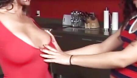 MILFs Love Eating Each Other Out but a Big White Cock Is Always Better