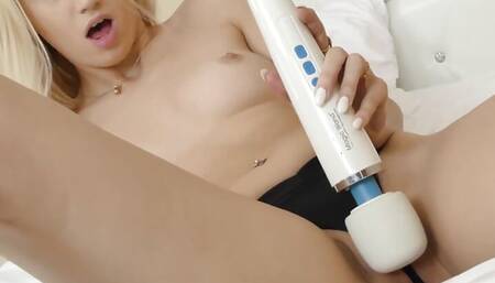 Blonde Teen Picked up at the Train Station and Then We Took Her Home to Get Railed!