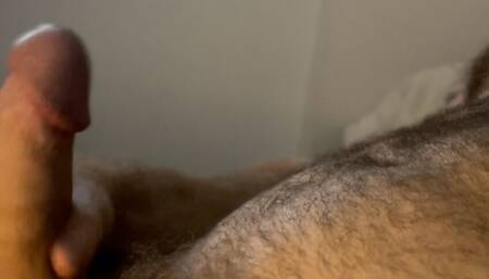 Hairy Ginger Thick Cock Cumming