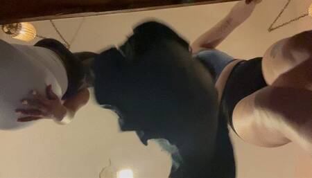 Spying on Two Giantesses