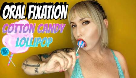 Oral Fixation | Cotton Candy Lollipop