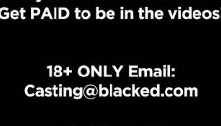 BLACKEDRAW sexy little Blonde takes on a big bbc