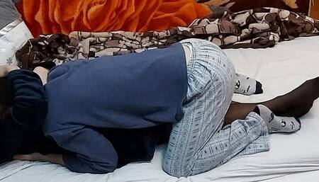 Romantic Fuck with Hot Teen Girlfriend in Stockings