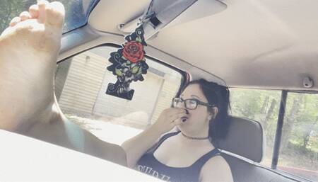 Can't drive because of my feet